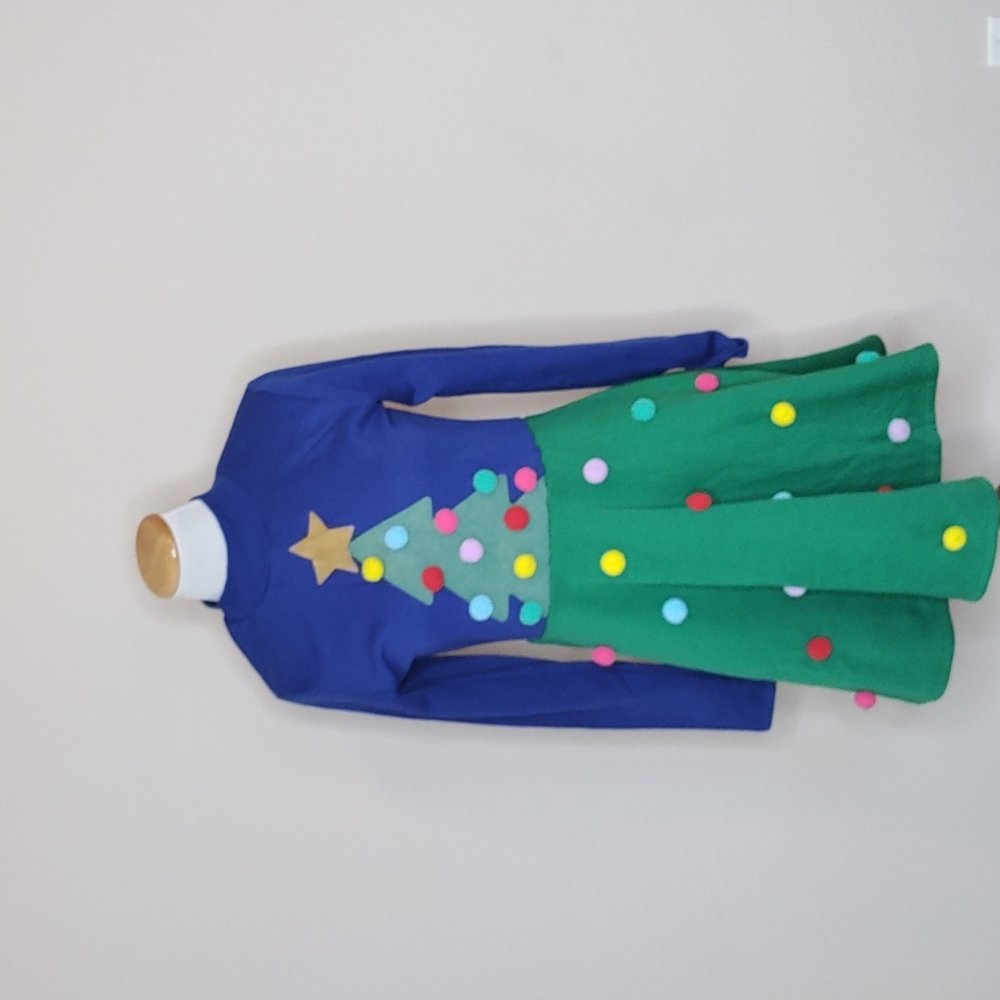 Mighty Fine Ugly Christmas Dress Size small